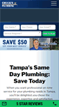 Mobile Screenshot of chucks-plumbing.com